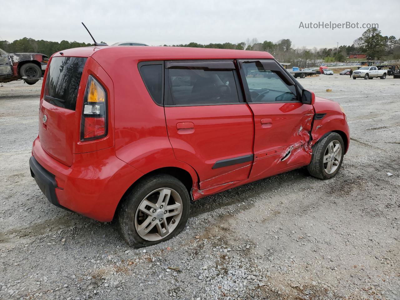 2010 Kia Soul + Красный vin: KNDJT2A2XA7105063