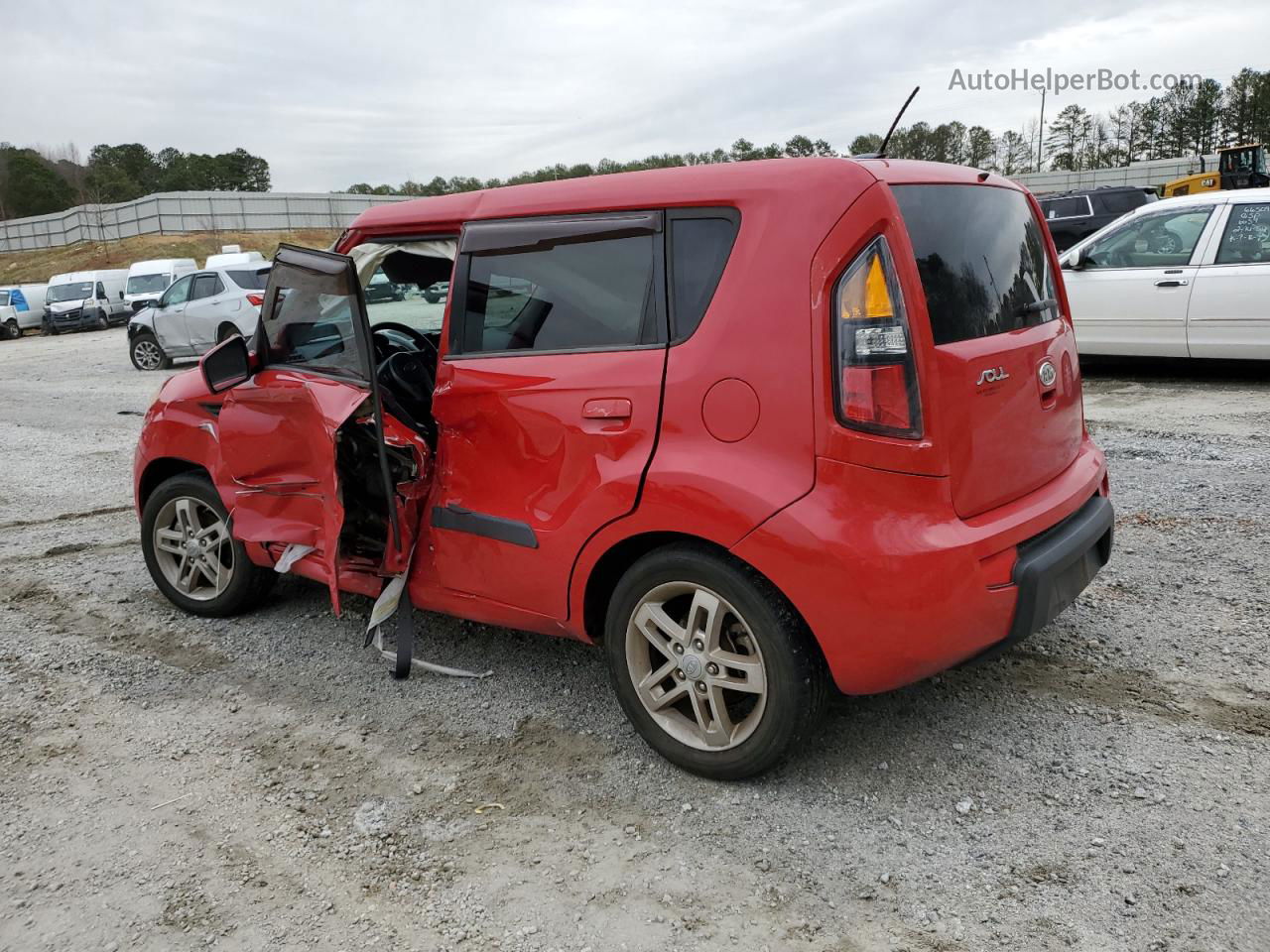 2010 Kia Soul + Красный vin: KNDJT2A2XA7105063