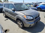 2010 Kia Soul + Silver vin: KNDJT2A2XA7151458