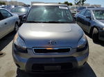 2010 Kia Soul + Silver vin: KNDJT2A2XA7151458