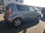 2010 Kia Soul + Silver vin: KNDJT2A2XA7160063