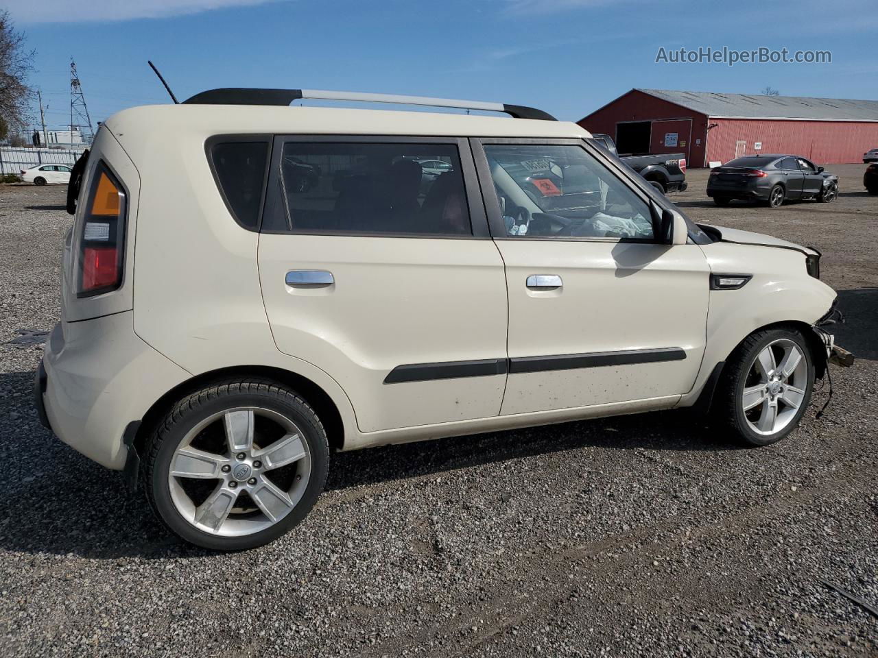 2010 Kia Soul + Cream vin: KNDJT2A2XA7186551