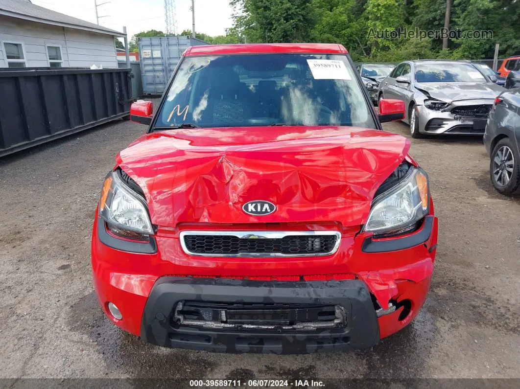 2010 Kia Soul + Red vin: KNDJT2A2XA7190678