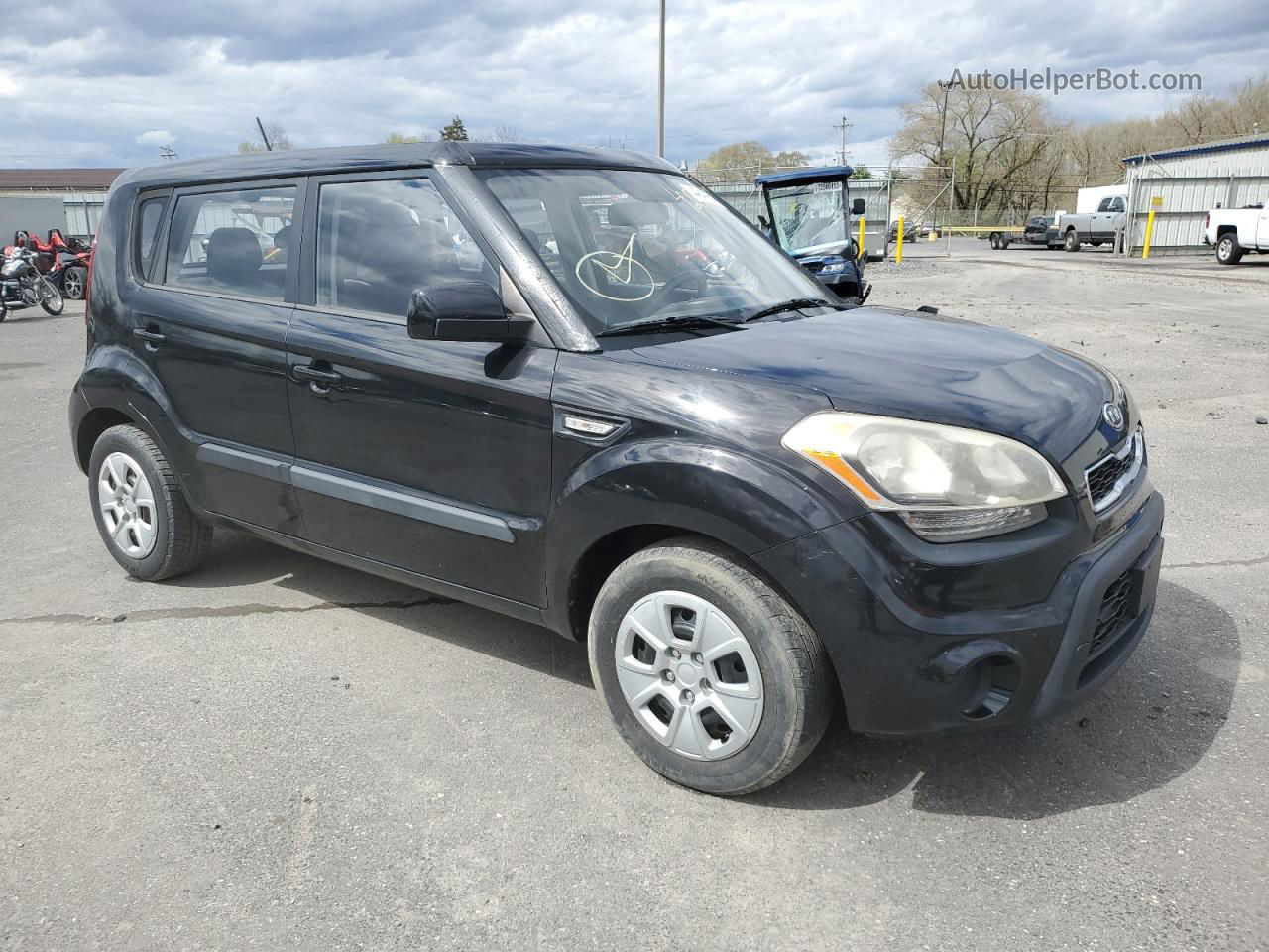 2012 Kia Soul  Black vin: KNDJT2A50C7363847