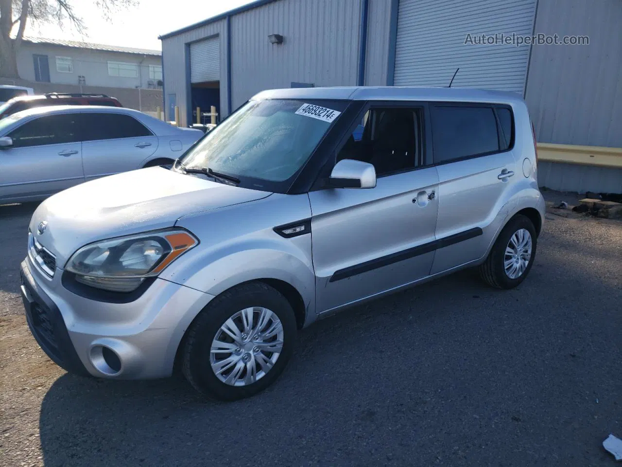 2012 Kia Soul  Silver vin: KNDJT2A50C7364979