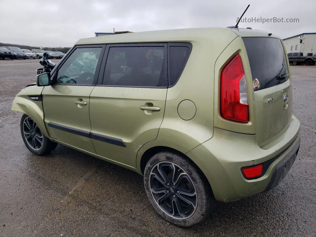 2012 Kia Soul  Зеленый vin: KNDJT2A50C7391003