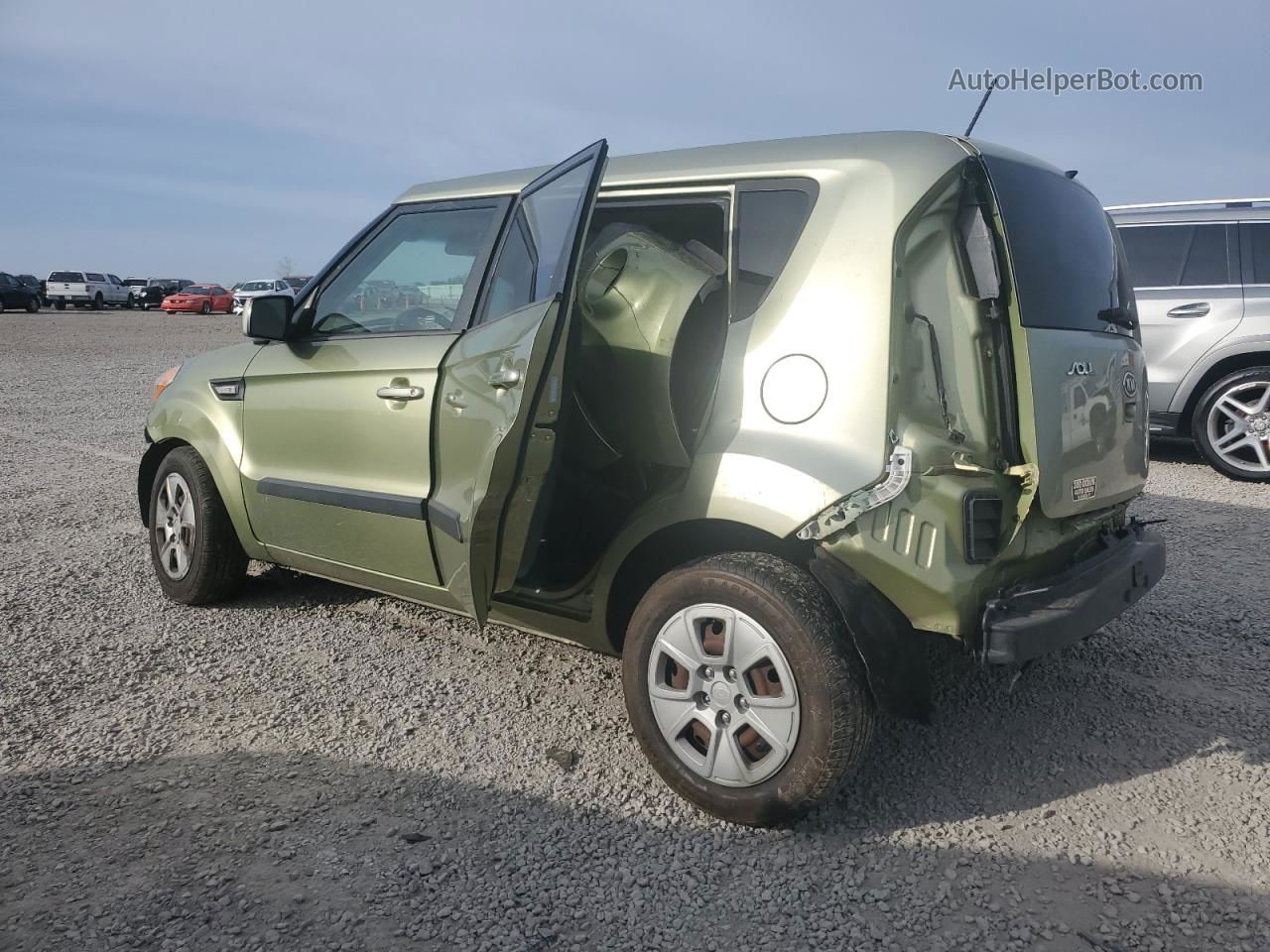 2012 Kia Soul  Green vin: KNDJT2A50C7421875