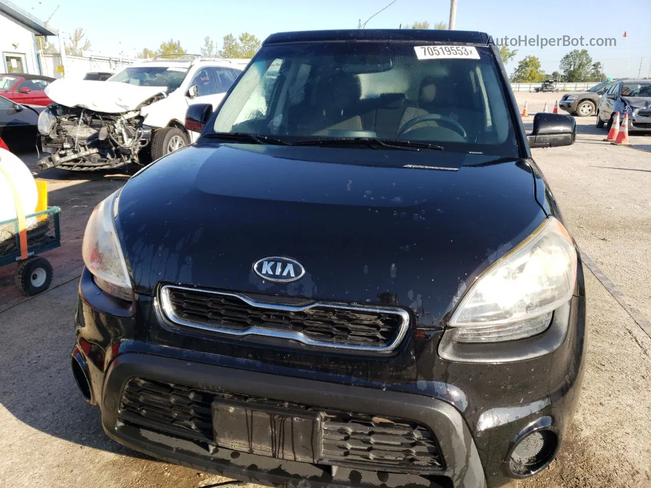 2012 Kia Soul  Black vin: KNDJT2A50C7443729