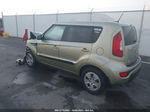 2012 Kia Soul Base Green vin: KNDJT2A50C7450812