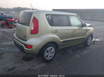 2012 Kia Soul Base Green vin: KNDJT2A50C7450812