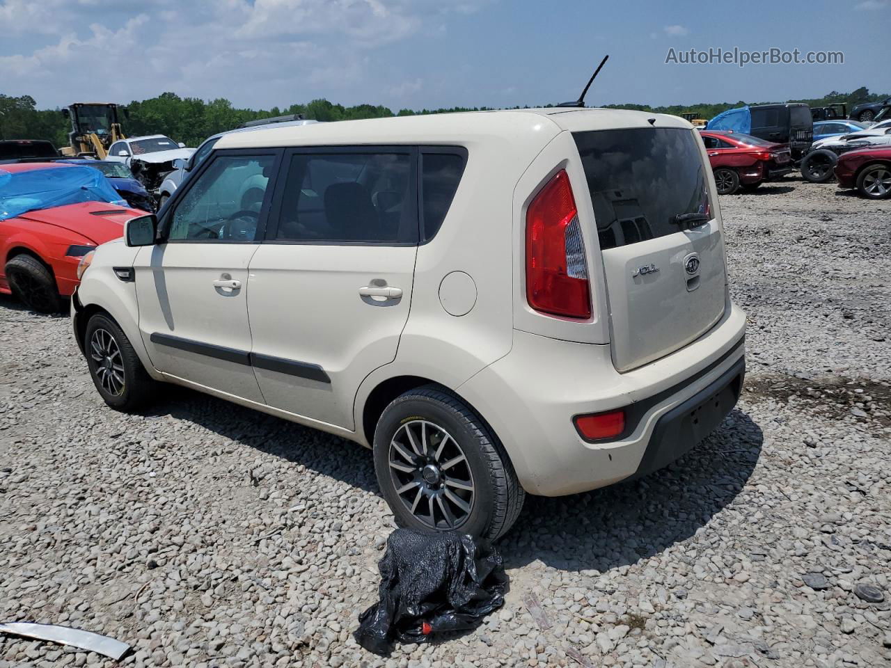 2012 Kia Soul  Cream vin: KNDJT2A50C7474267