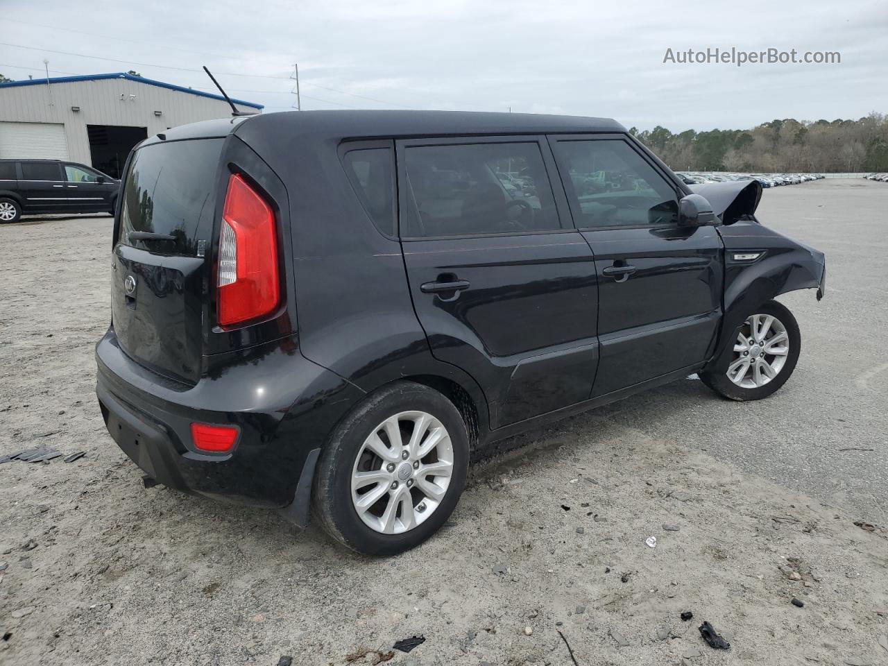 2013 Kia Soul  Черный vin: KNDJT2A50D7612407