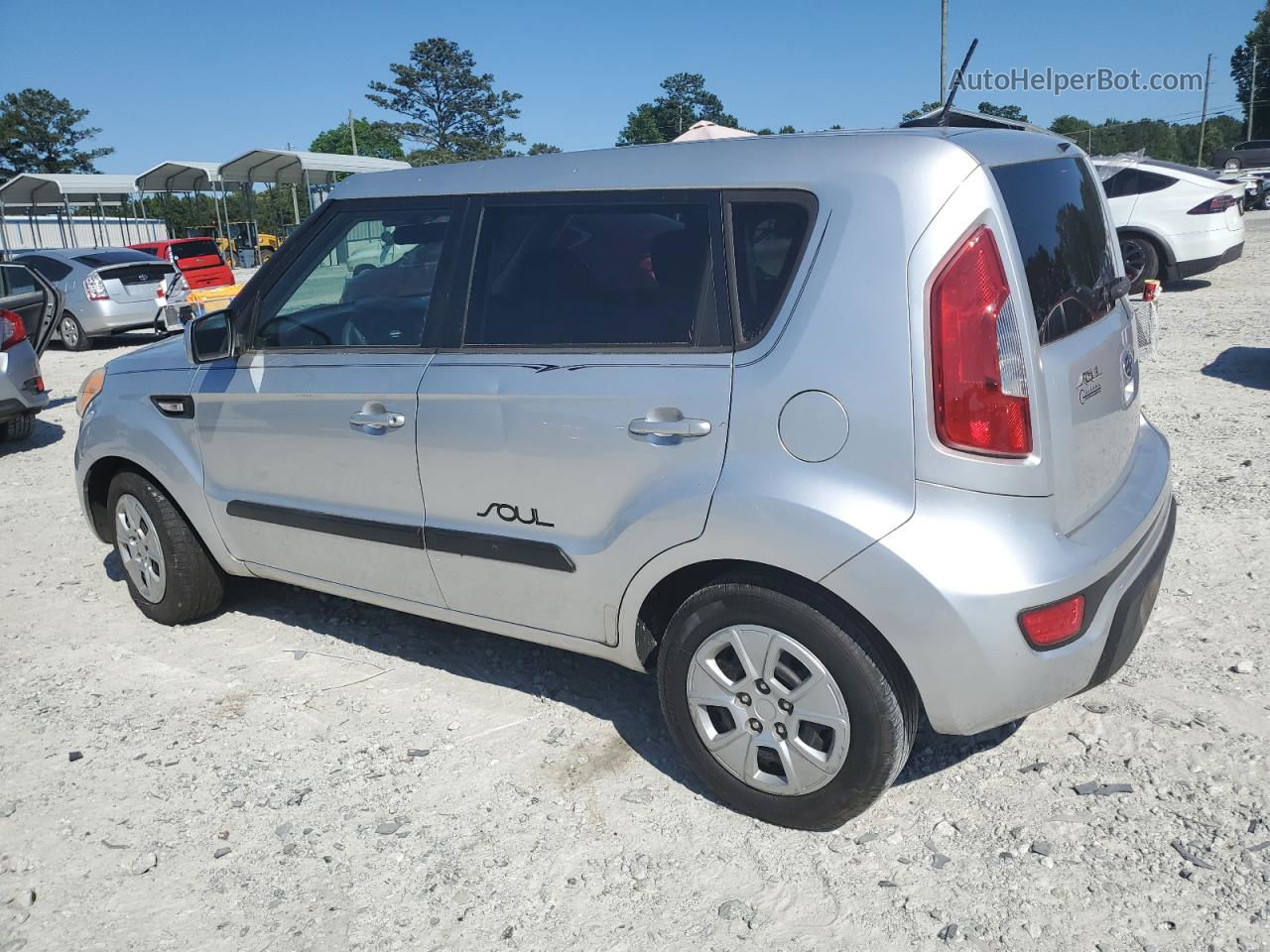 2012 Kia Soul  Silver vin: KNDJT2A51C7395996