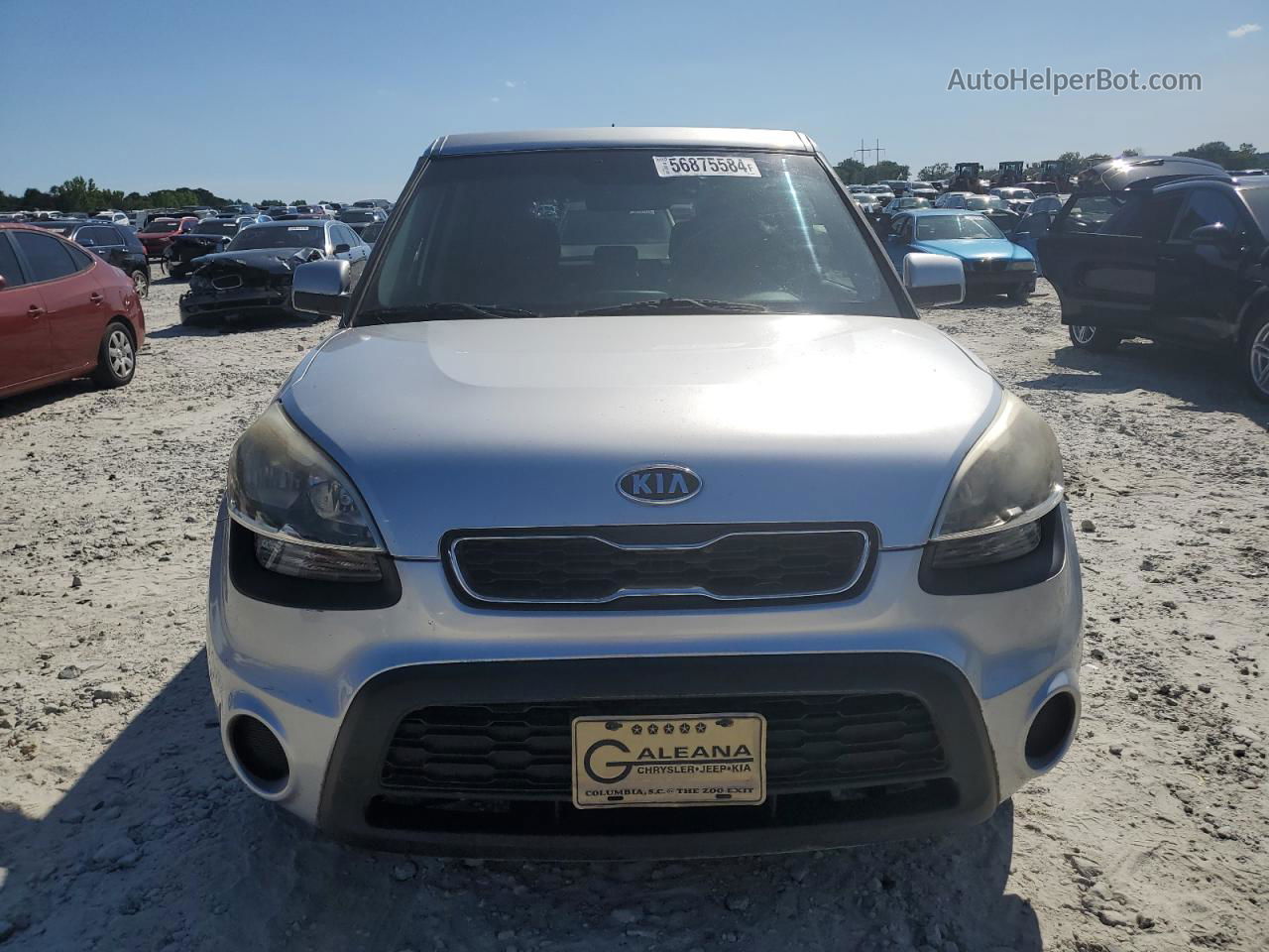 2012 Kia Soul  Silver vin: KNDJT2A51C7395996