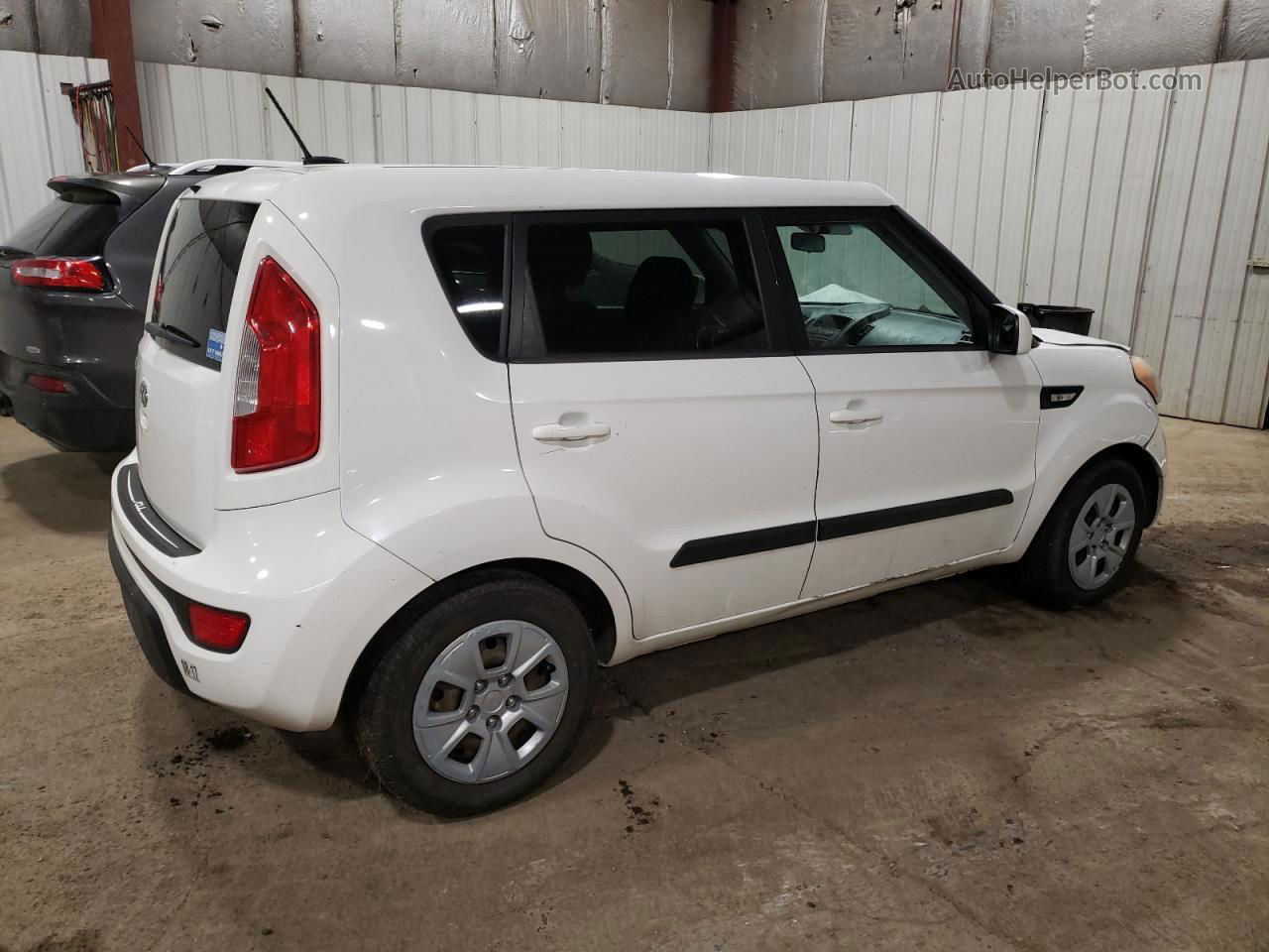 2012 Kia Soul  White vin: KNDJT2A51C7476464