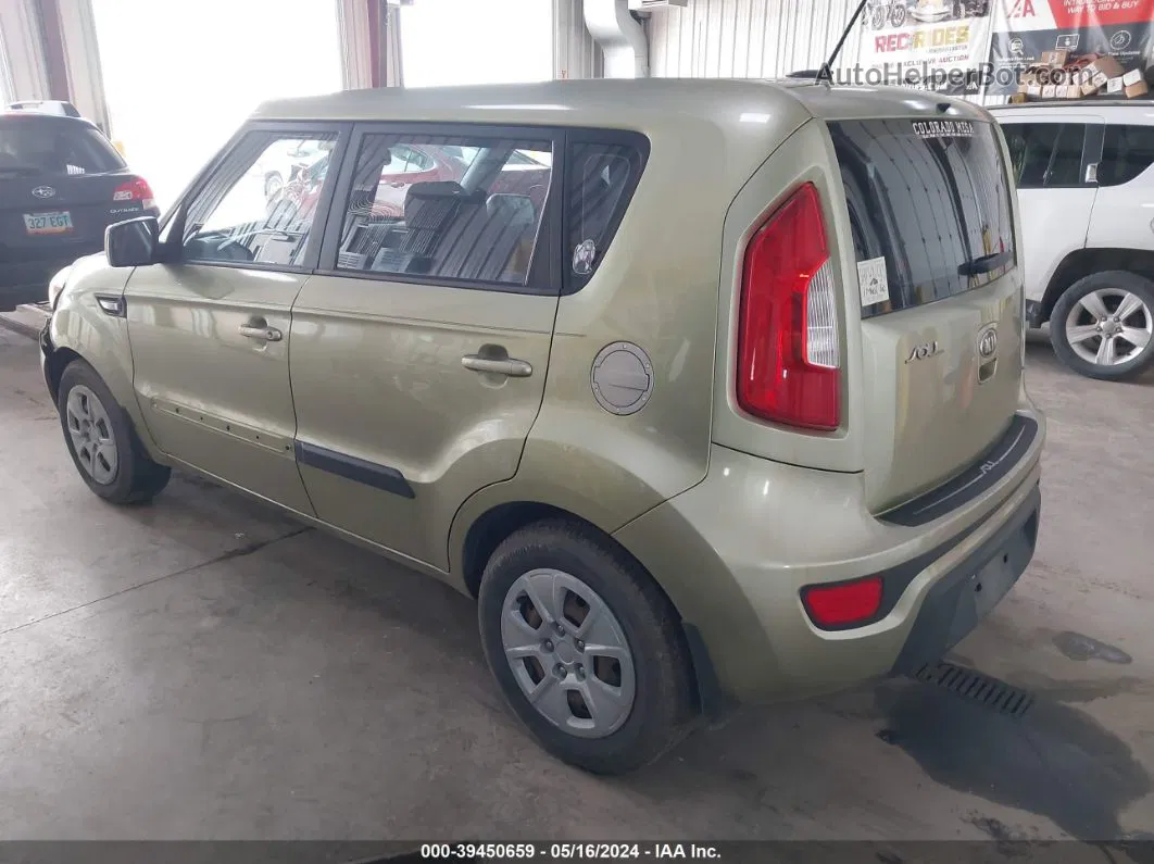 2013 Kia Soul   Green vin: KNDJT2A51D7529200