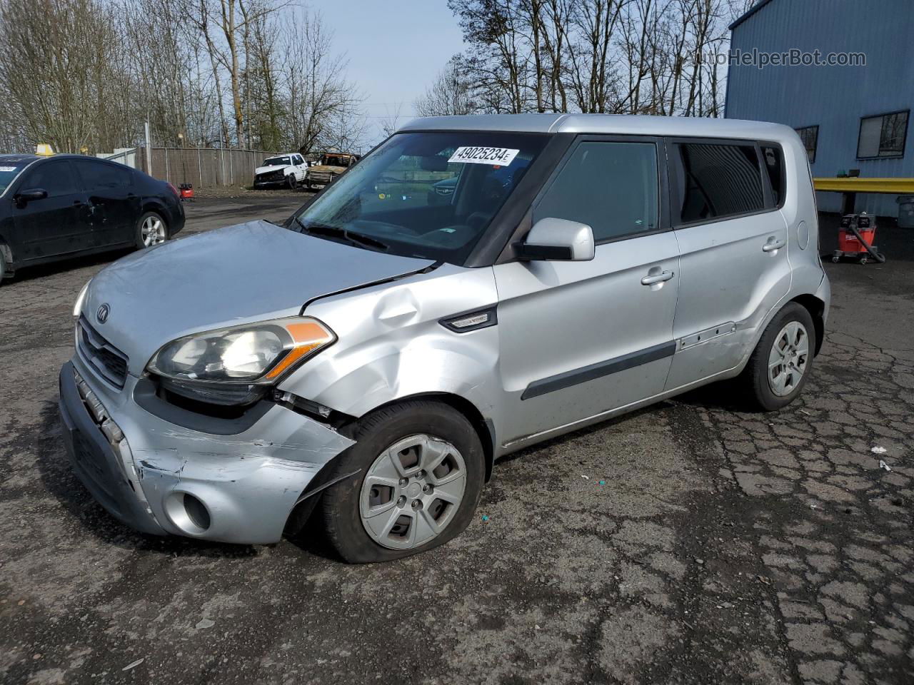 2013 Kia Soul  Silver vin: KNDJT2A51D7580213