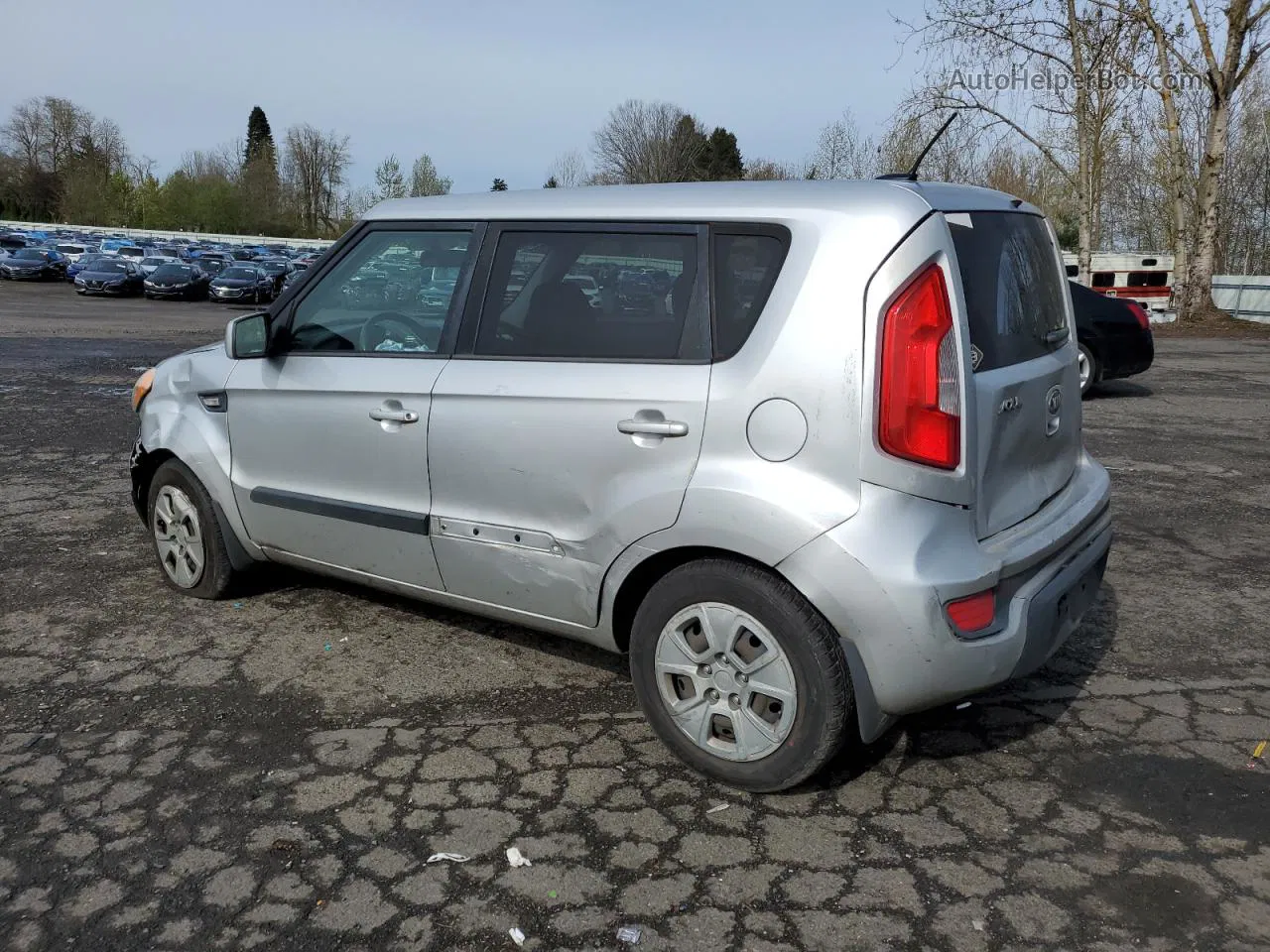 2013 Kia Soul  Silver vin: KNDJT2A51D7580213