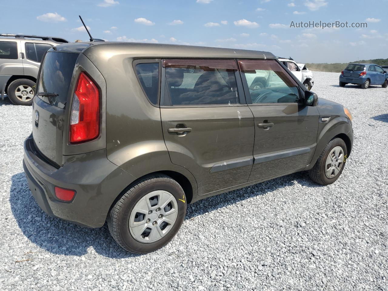 2013 Kia Soul  Brown vin: KNDJT2A52D7562982