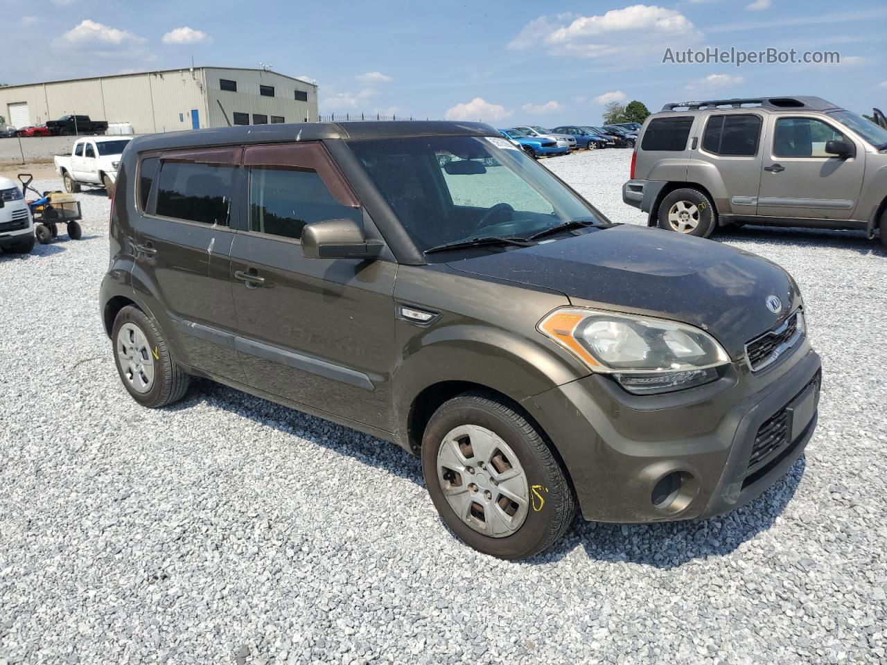 2013 Kia Soul  Brown vin: KNDJT2A52D7562982