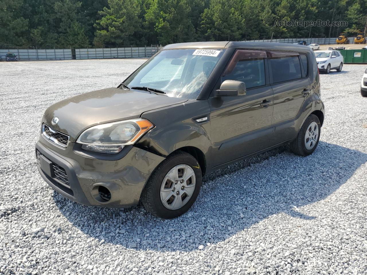 2013 Kia Soul  Brown vin: KNDJT2A52D7562982