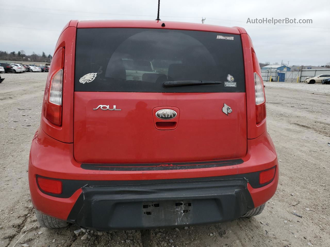 2013 Kia Soul  Red vin: KNDJT2A52D7573187