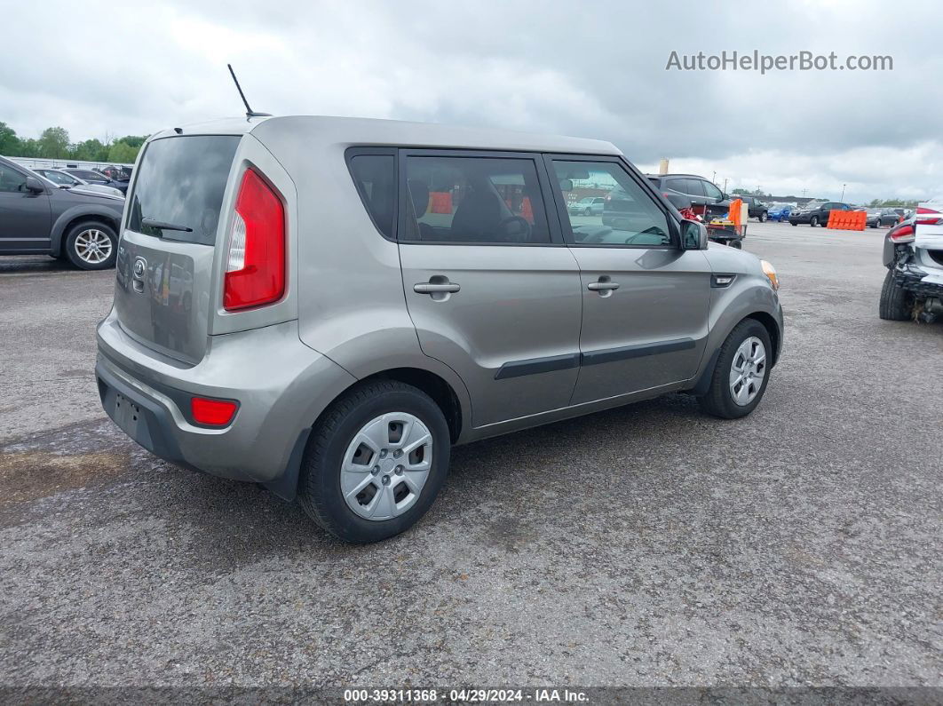 2013 Kia Soul   Gray vin: KNDJT2A52D7595755