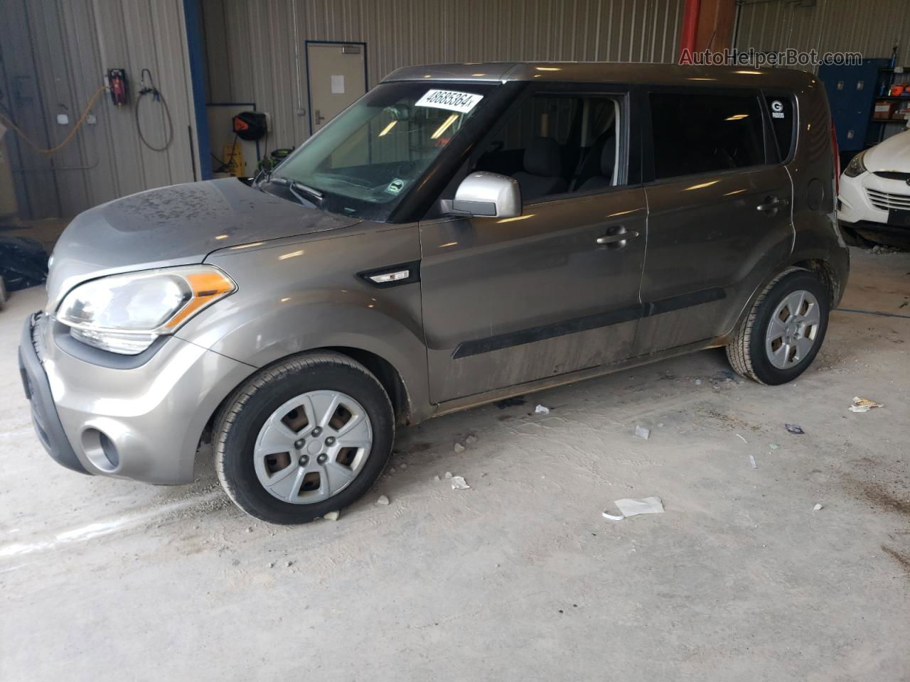 2013 Kia Soul  Silver vin: KNDJT2A52D7618015