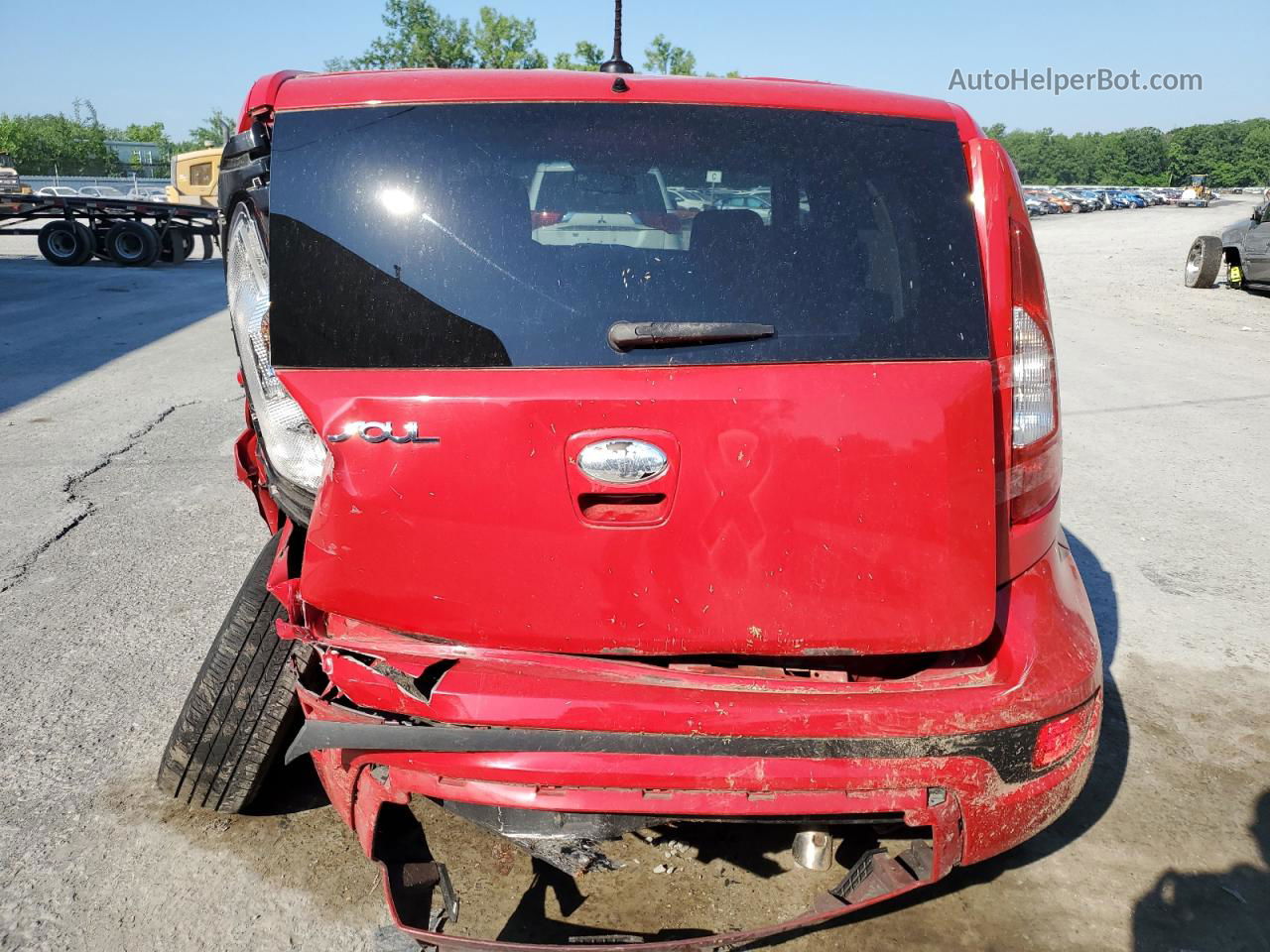 2013 Kia Soul  Red vin: KNDJT2A52D7635722