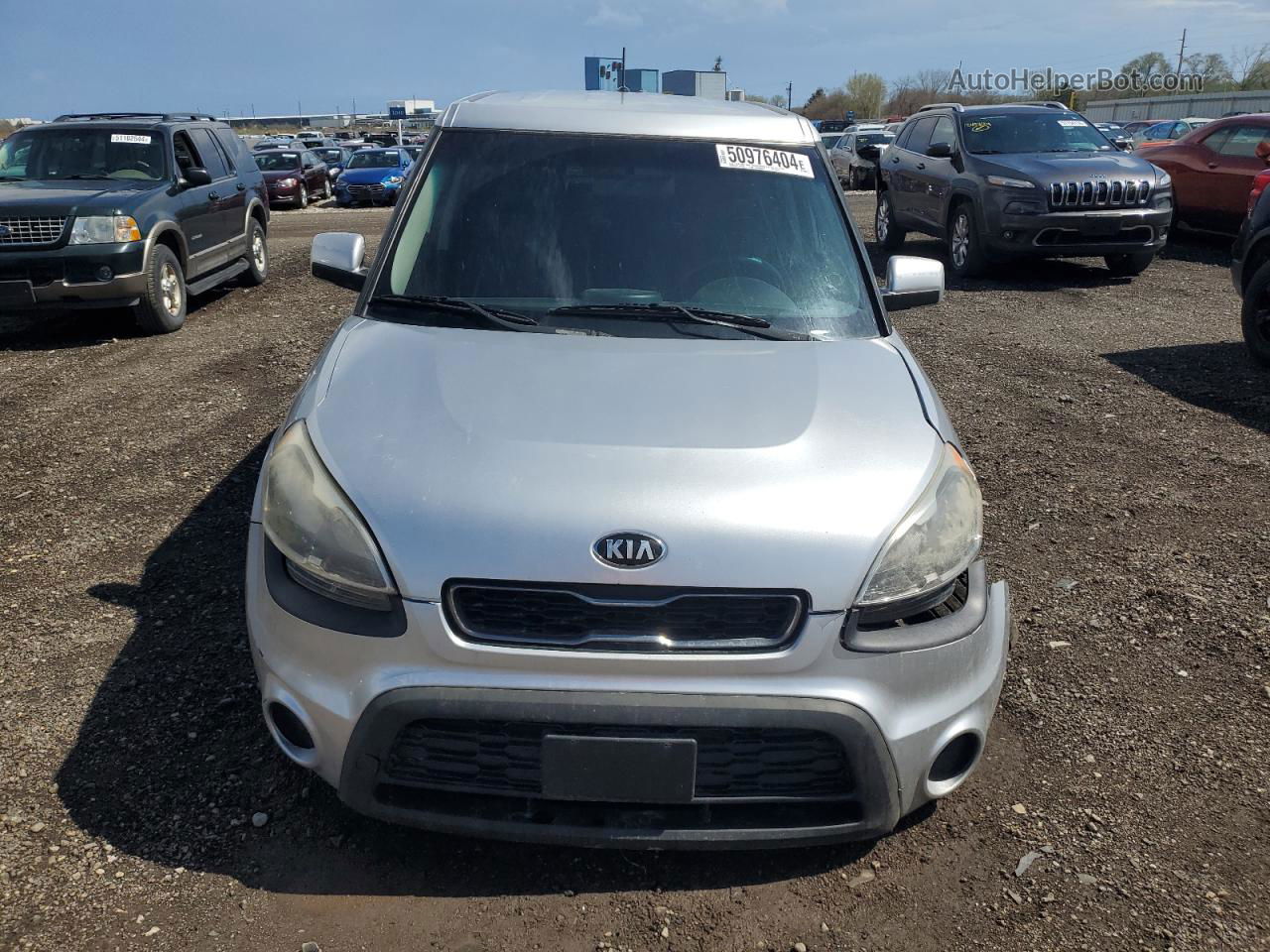 2013 Kia Soul  Silver vin: KNDJT2A52D7776290