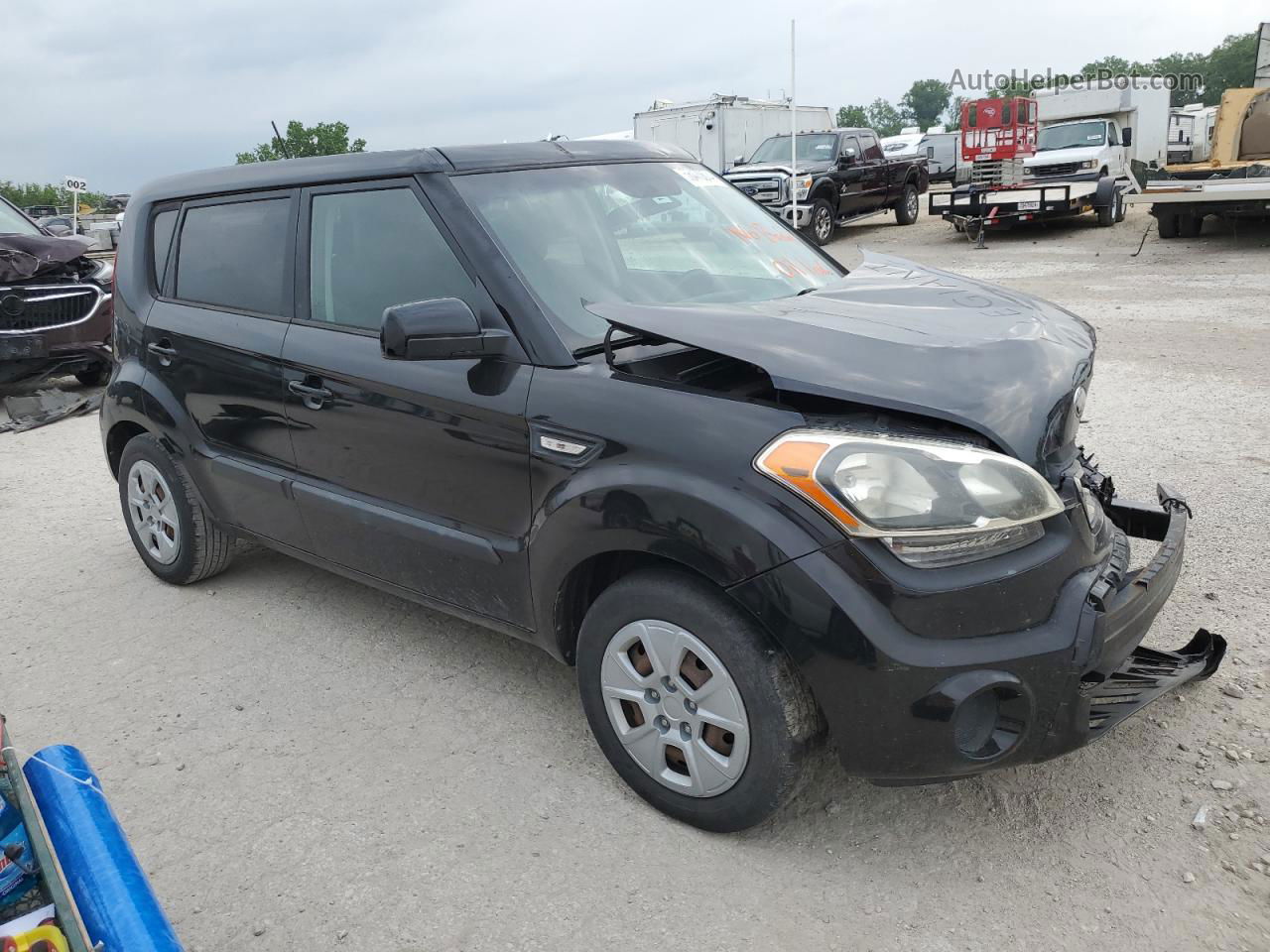 2013 Kia Soul  Black vin: KNDJT2A53D7498919