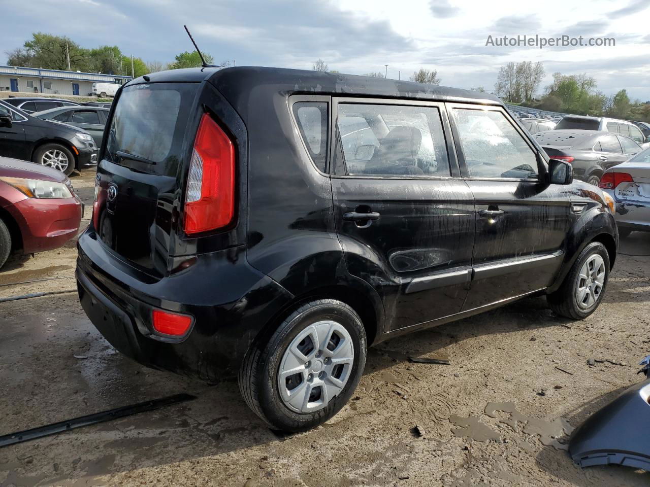 2013 Kia Soul  Black vin: KNDJT2A53D7599281