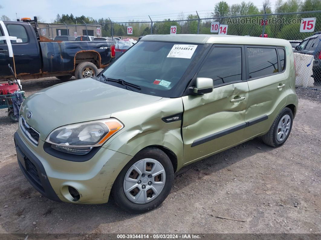 2013 Kia Soul   Green vin: KNDJT2A53D7599393