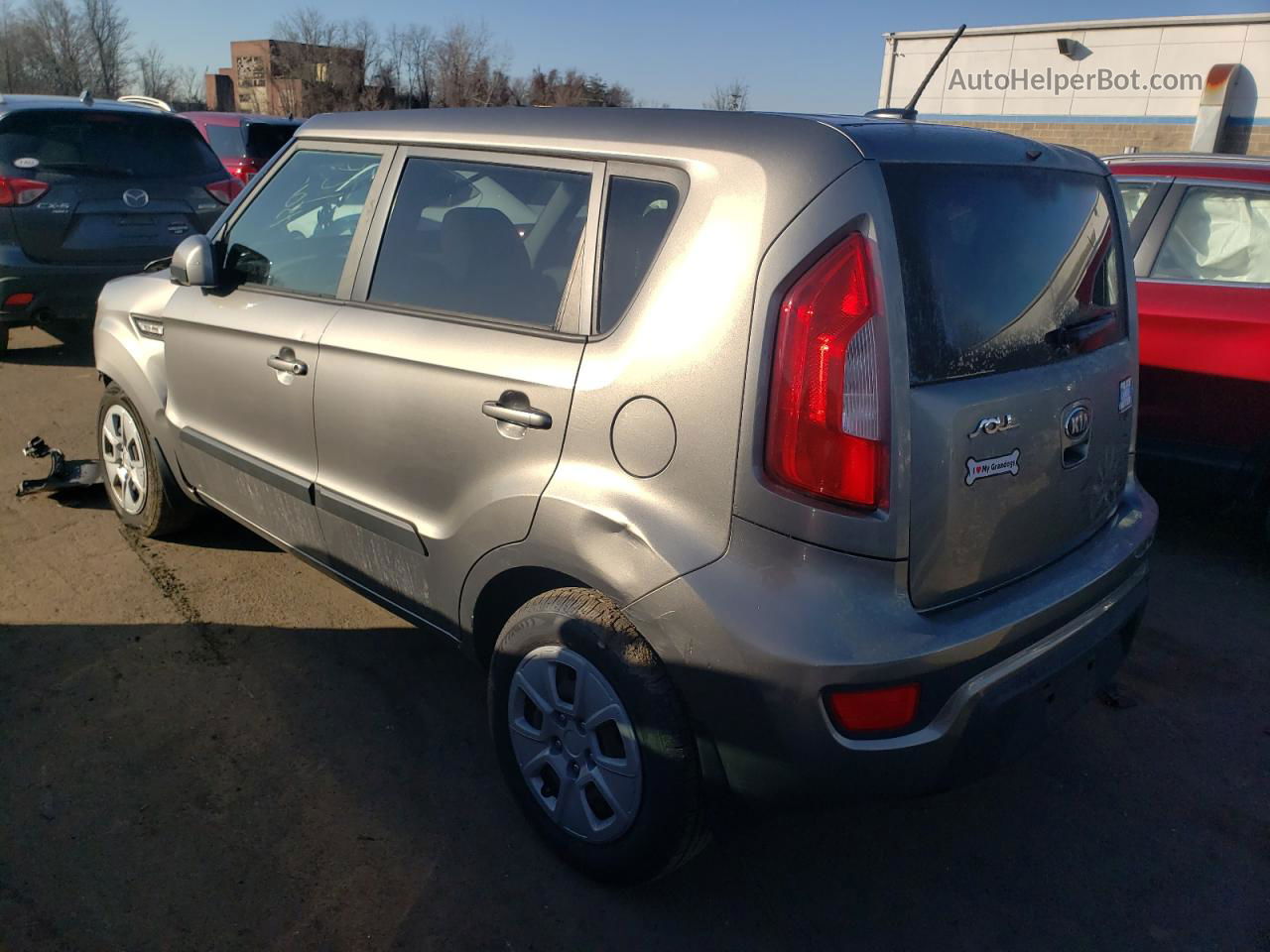 2013 Kia Soul  Gray vin: KNDJT2A53D7606892