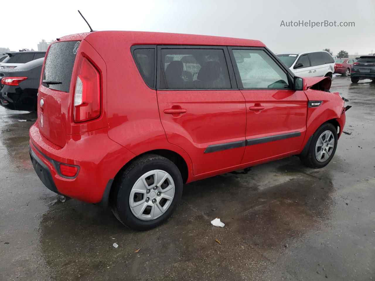 2013 Kia Soul  Red vin: KNDJT2A53D7621022