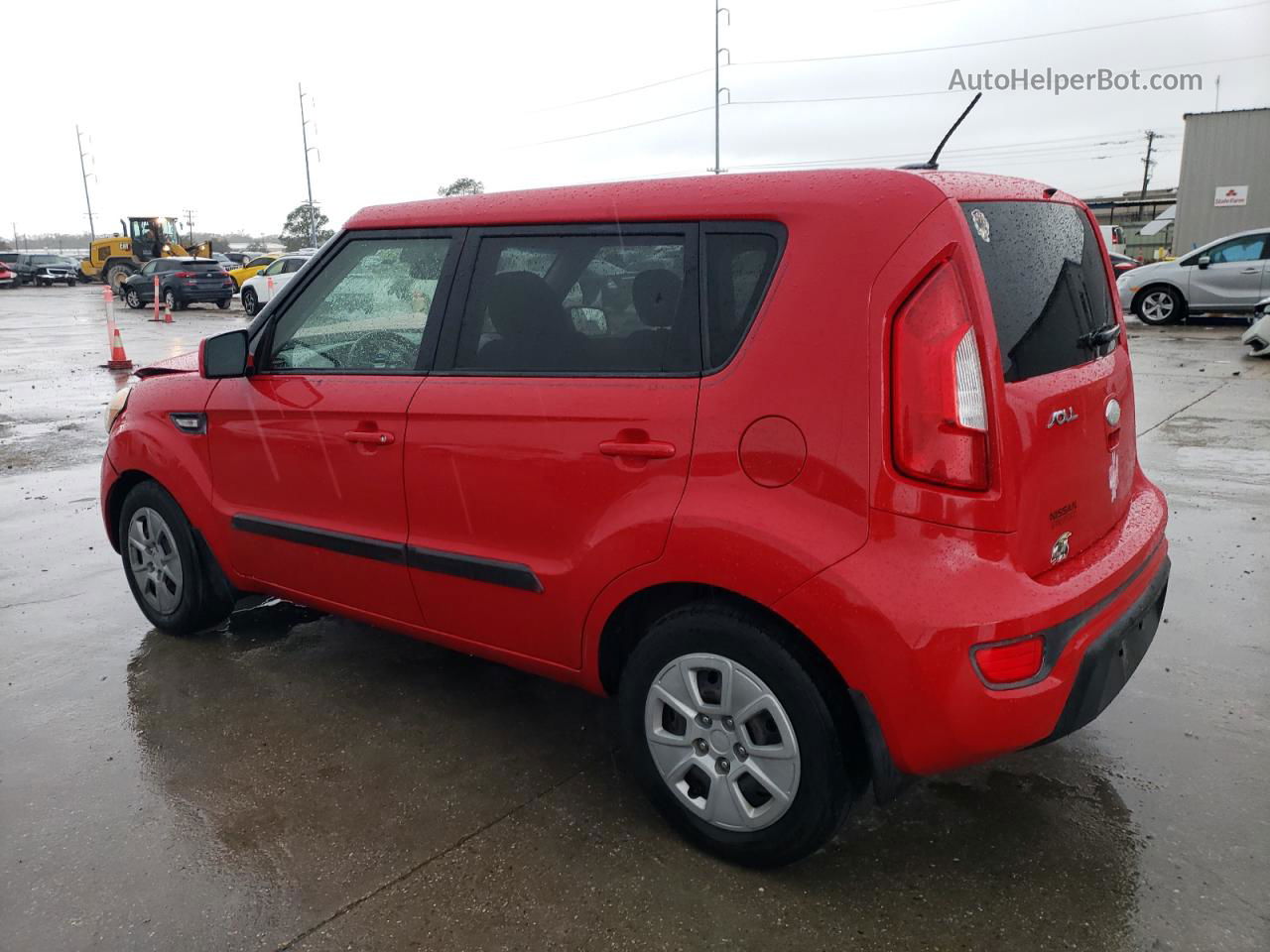 2013 Kia Soul  Red vin: KNDJT2A53D7621022