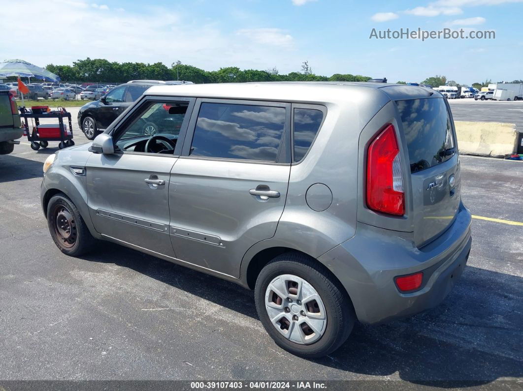 2013 Kia Soul   Gray vin: KNDJT2A53D7634269