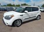 2013 Kia Soul  White vin: KNDJT2A53D7774368