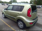 2012 Kia Soul Зеленый vin: KNDJT2A54C7442759