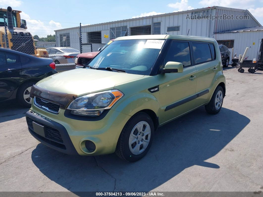 2012 Kia Soul Green vin: KNDJT2A54C7475664