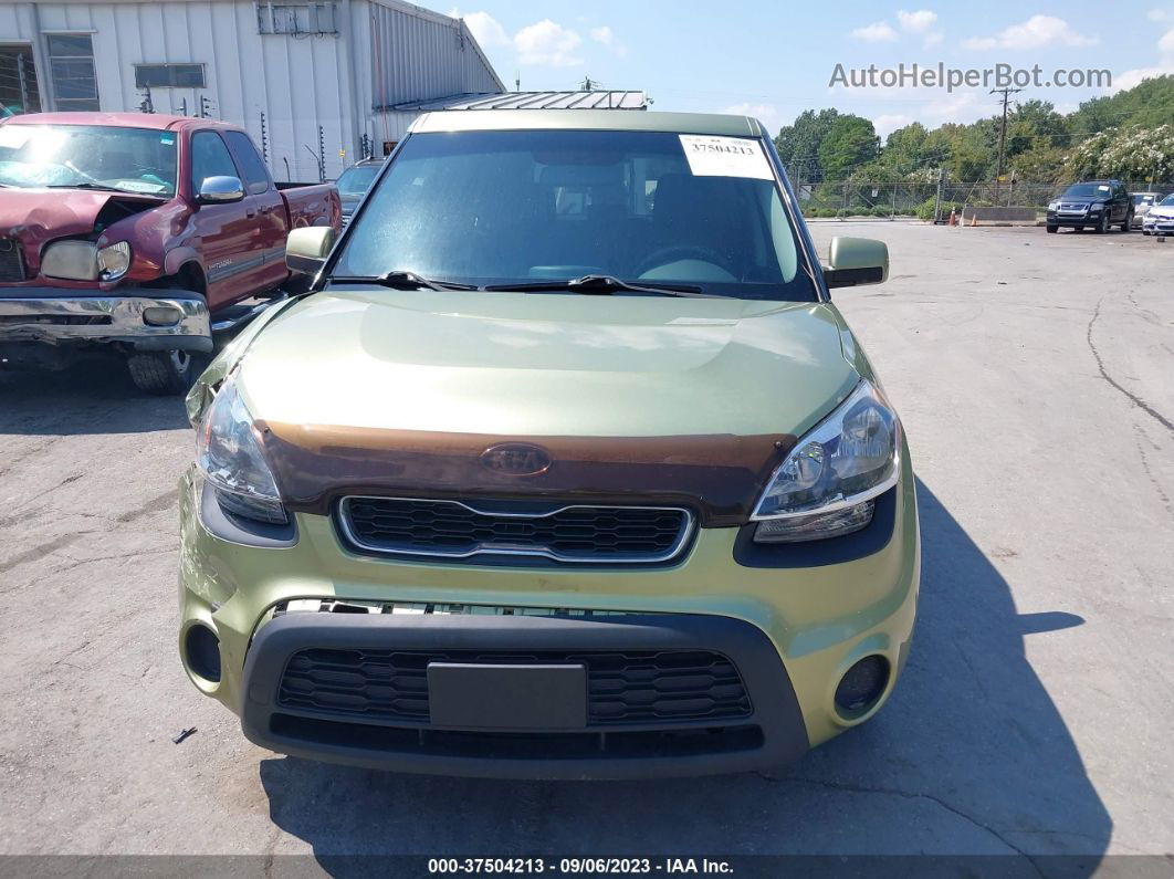 2012 Kia Soul Green vin: KNDJT2A54C7475664