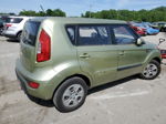 2013 Kia Soul  Зеленый vin: KNDJT2A54D7529448