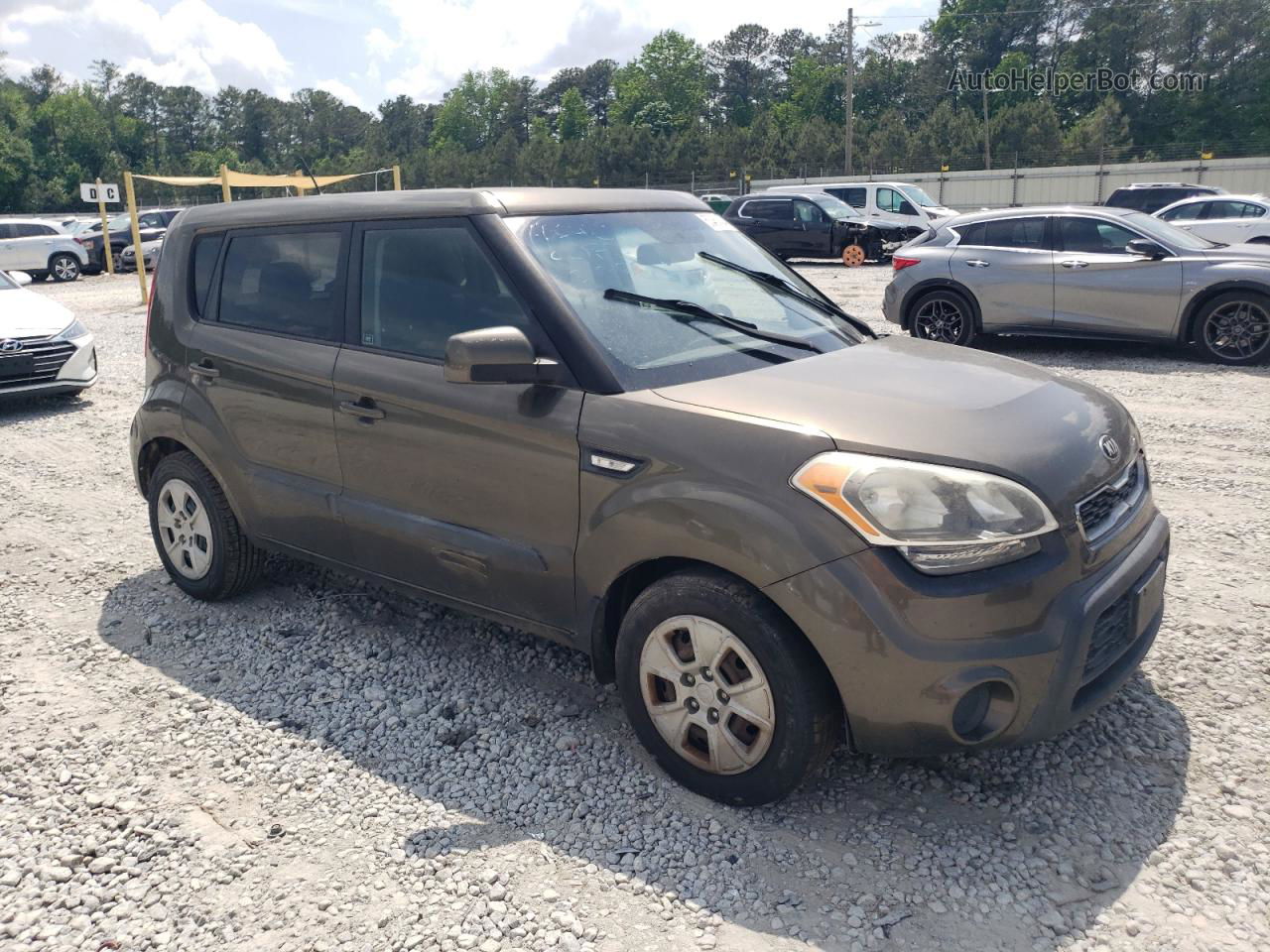 2013 Kia Soul  Green vin: KNDJT2A54D7554348