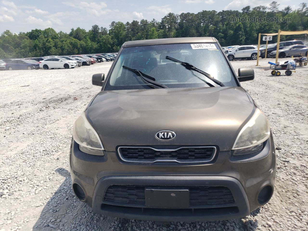 2013 Kia Soul  Green vin: KNDJT2A54D7554348