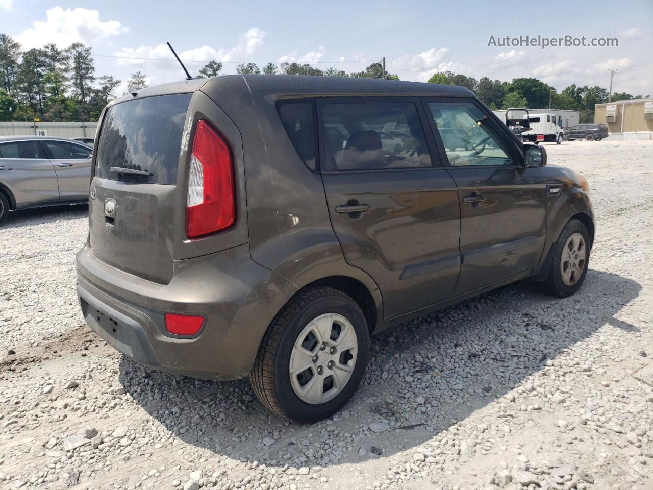 2013 Kia Soul  Green vin: KNDJT2A54D7554348