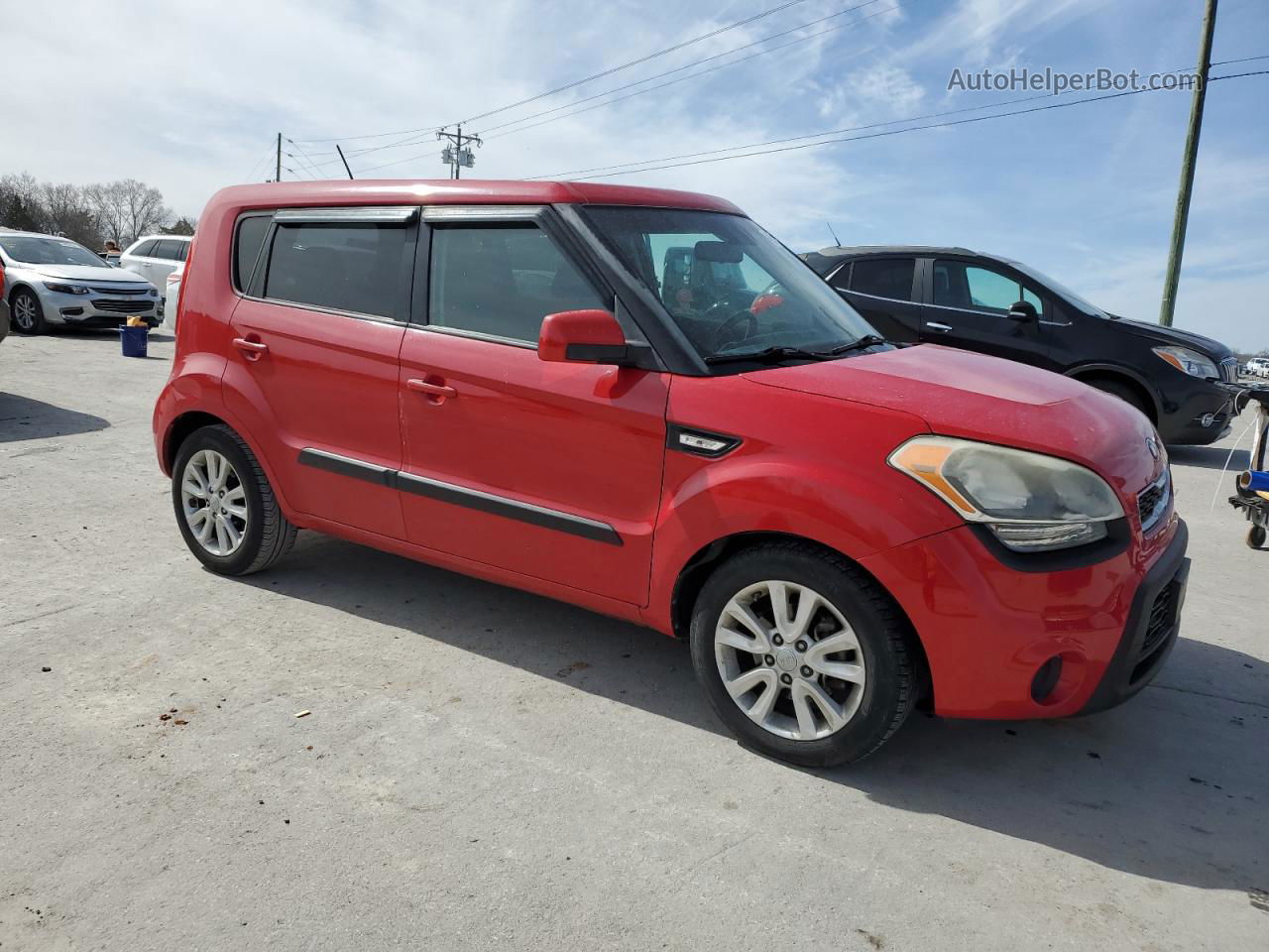 2013 Kia Soul  Red vin: KNDJT2A54D7584384