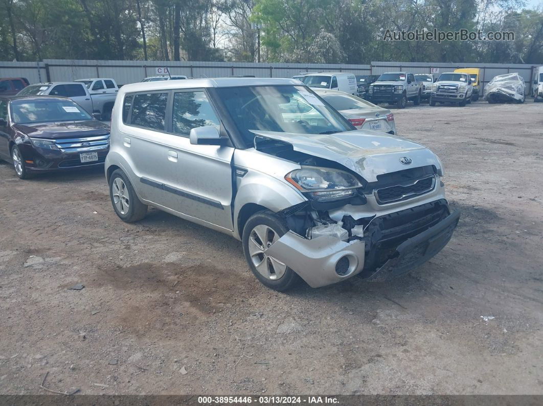 2013 Kia Soul   Silver vin: KNDJT2A54D7761676