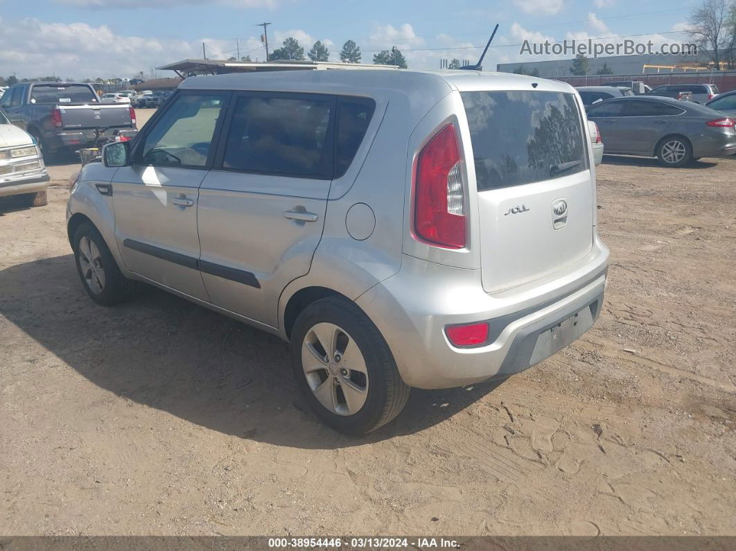 2013 Kia Soul   Silver vin: KNDJT2A54D7761676