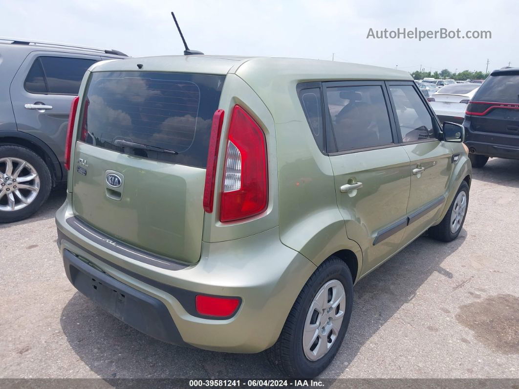 2012 Kia Soul   Green vin: KNDJT2A55C7440101
