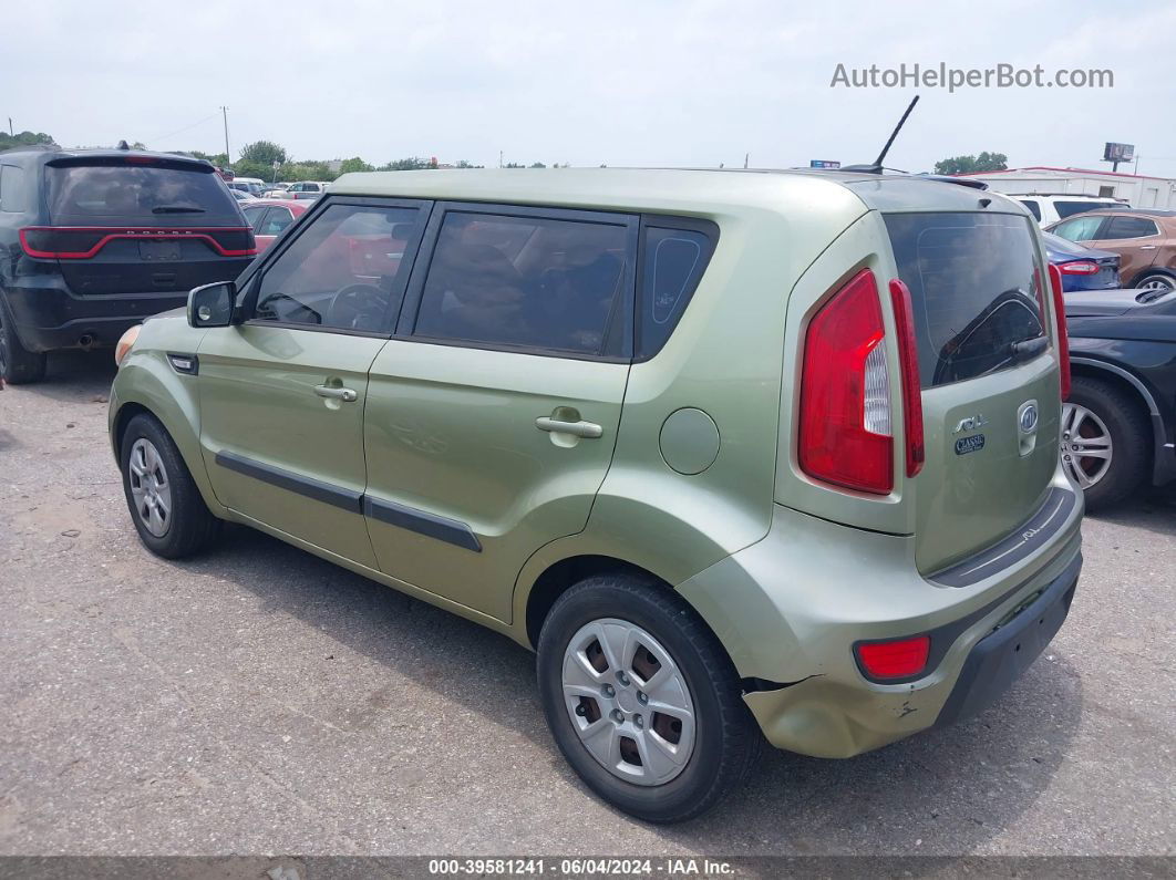 2012 Kia Soul   Green vin: KNDJT2A55C7440101